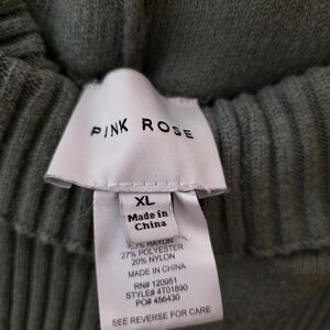 Pink Rose Women's Charcoal Sweater